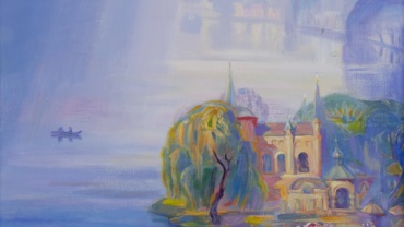 Grev Kafi "Lacul în ceață"